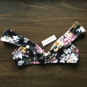 NEW Vitamin A Floral Swim Top